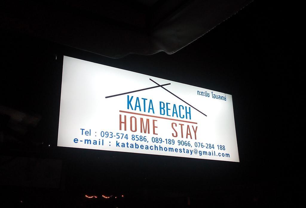 Kata Beach Homestay Kültér fotó